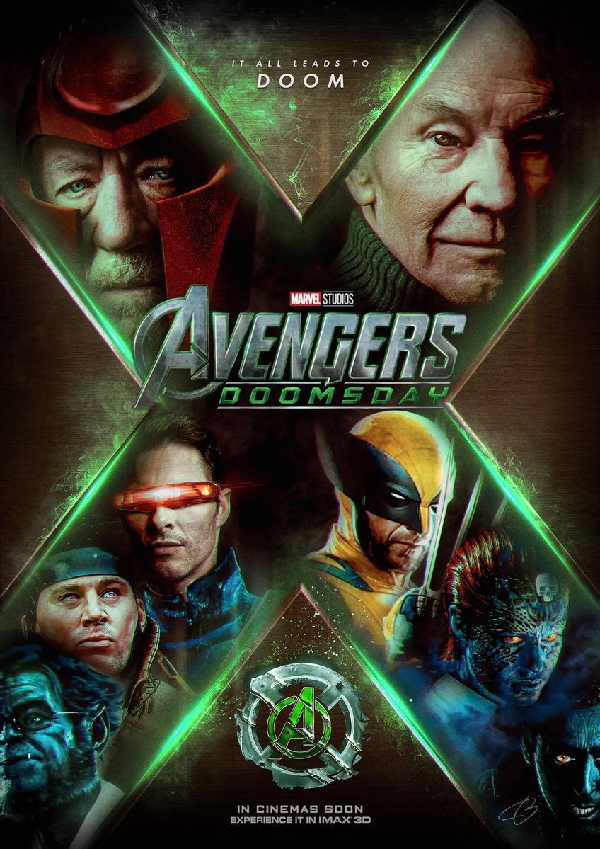 bartosgyorgy's tweet image. Avengers #Doomsday posters I've done last year, looking forward to the movie.