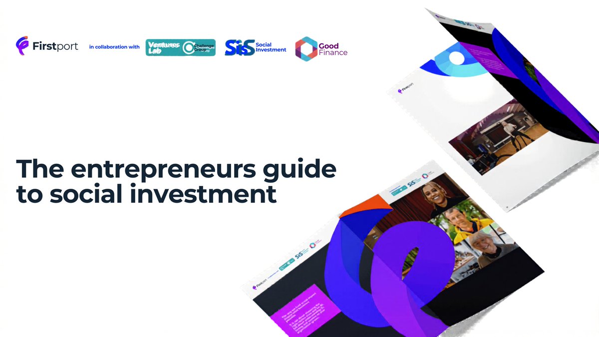 scotruralnet's tweet image. 🚀📚 New from Firstport: a practical guide to help social entrepreneurs understand and access social investment. Read more 👇
🔗ow.ly/bvxM50YKMKs
#SocEnt #ImpactFinance #SocialEnterpriseScotland #InvestForImpact