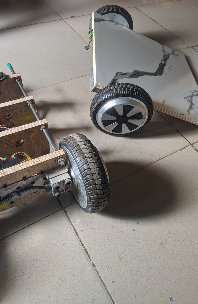 I prefer using these hub motors from hoverboards for wheeled robots because they are not so expensive for the torque they produce compared to standard direct drive brushless motors and are "not so difficult" to control. Only downside is the encoder resolution