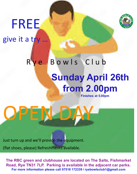 RotherSports's tweet image. #getactive #bowls #rye Chance to give bowls a go at Rye Bowls Club 26 April. And worth check out article @activerother How bowls is supporting people's health &amp;amp; wellbeing journey in the district activerother.org.uk/how-bowls-supp…