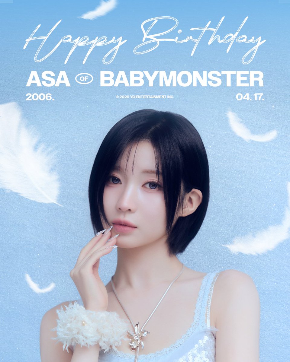nur_sofiyana127's tweet photo. HAPPY BIRTHDAY ASA🎉
✅2026.04.17 https://t.co/9xoeuHcHOm