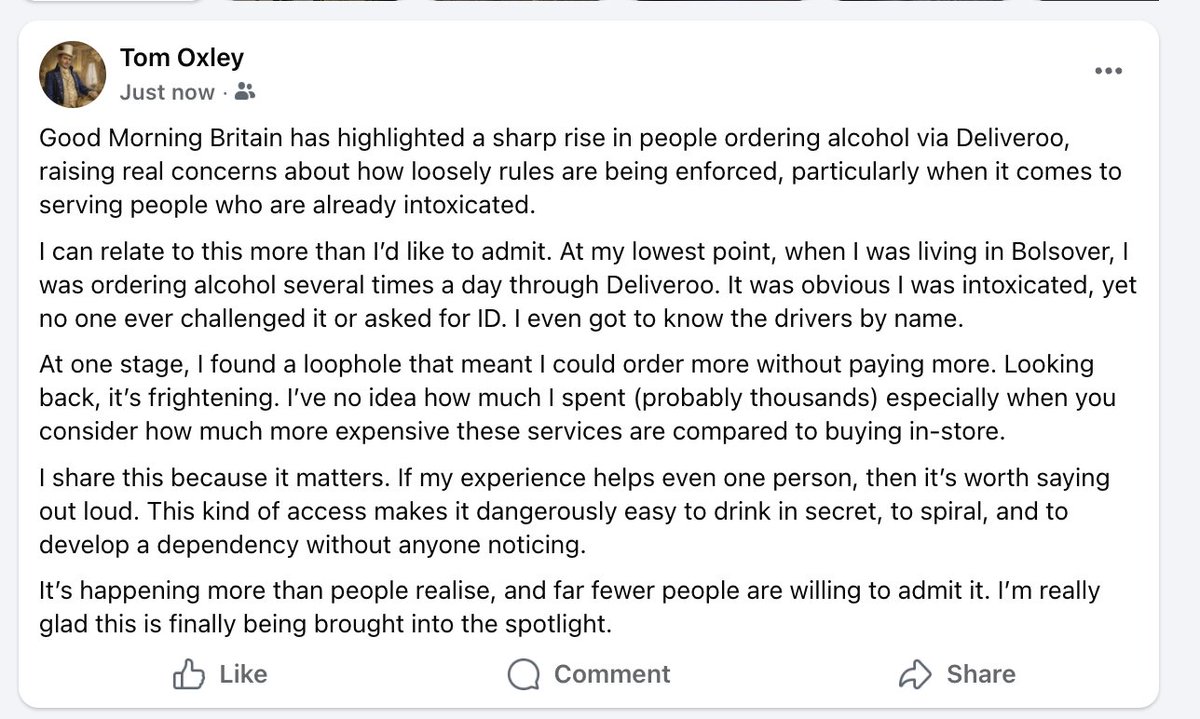 thomasoxley's tweet image. @gmb @AlcoholChangeUK @Drinkaware @WeAreWithYou @ChangeGrowLive @AdfamUK @InstAlcStud @NacoaUK #gmb @bbcnews @skynews #bbcnews @thismorning #thismorning