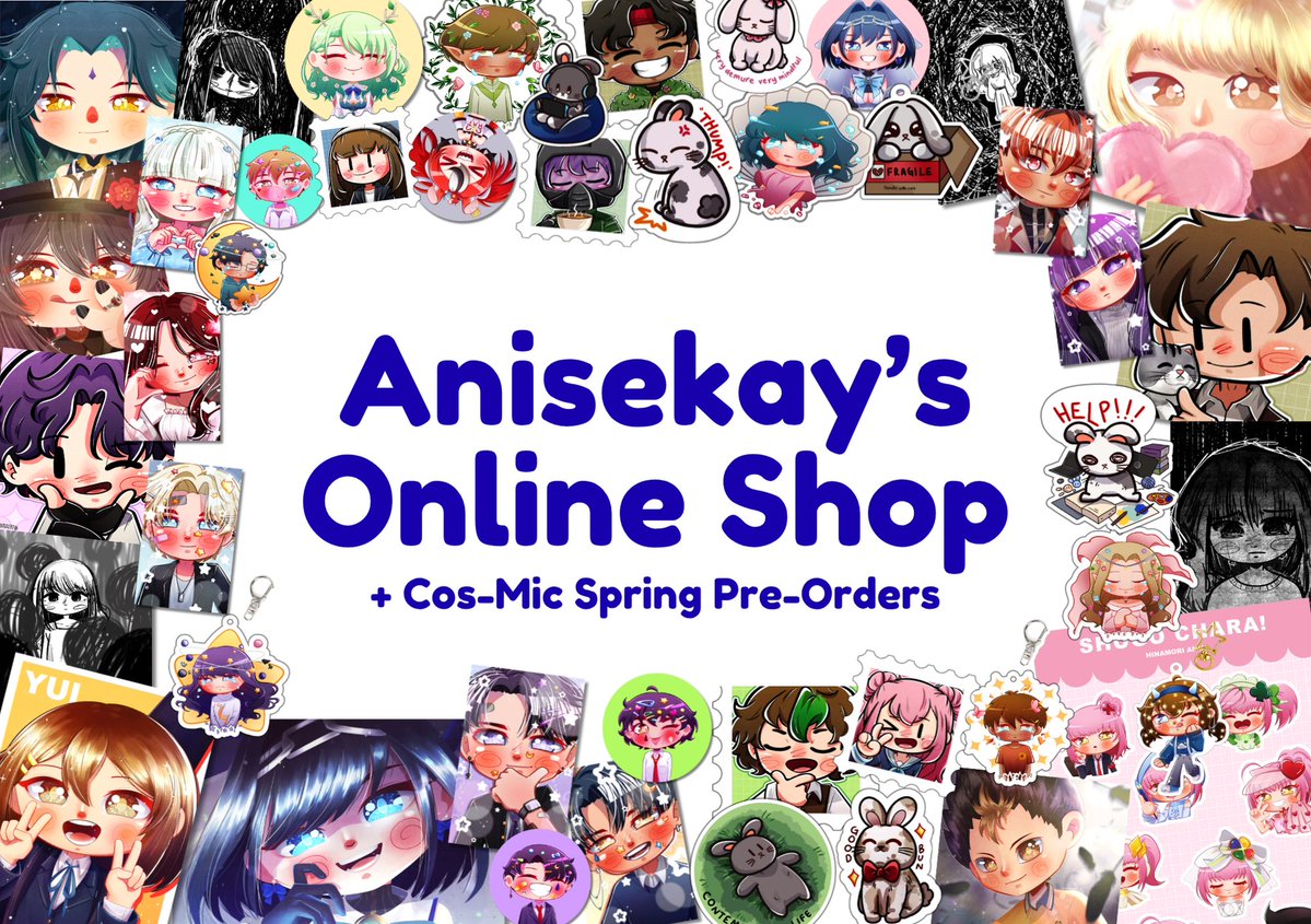 Hai hai! Excited to announce that I'll be opening a booth at Cosmic (Lalaport) this 25-26th April! 

So, I'll be opening preorders for both pickup and delivery ^^
More details below