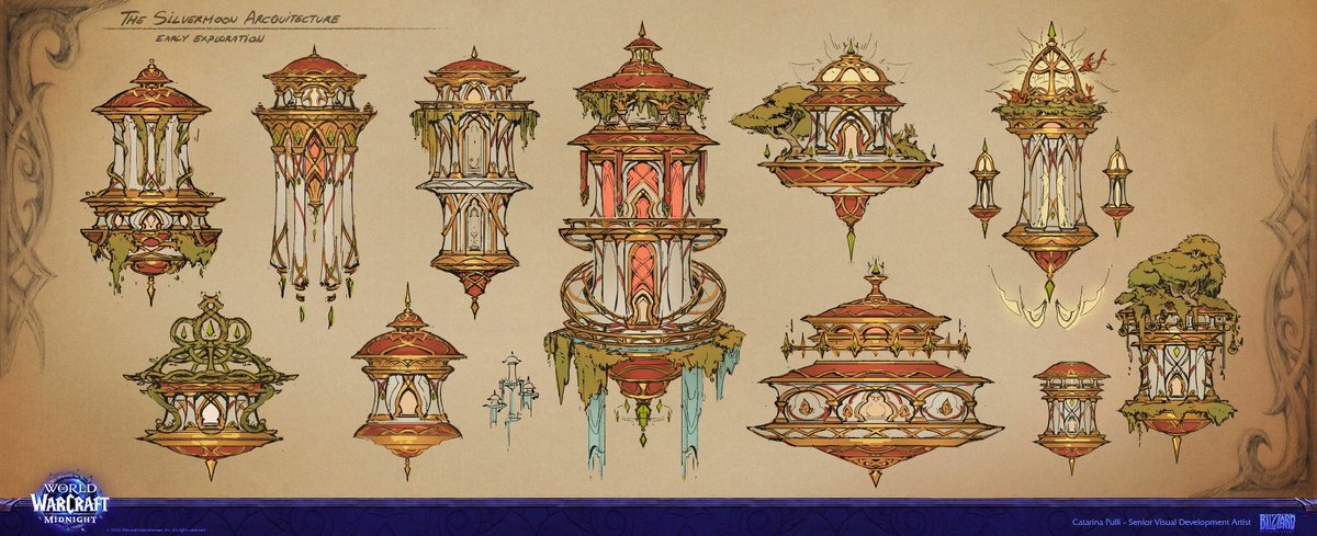 When you see the concept art of Silvermoon, you do really really see someone at a high level came in with a steel chair to the world building of the Blood Elves and Silvermoon to make it as shallow and bland and "we idolize high elves so much" as they could.

we're worse off