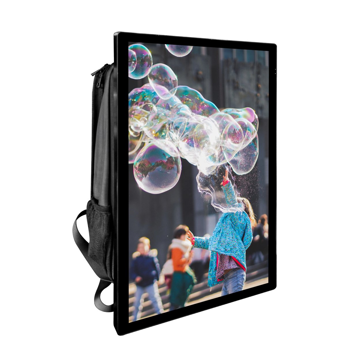 _hobov's tweet image. 🎒 Backpack digital signage: mobile, lightweight &amp;amp; eye-catching. Promote your brand anywhere, anytime!

📧 sales@hobovar.com
🌐 hobov.com

#hanbangintelligent #mobileadvertising #digitalsignage #outdooradvertising #smartdisplay