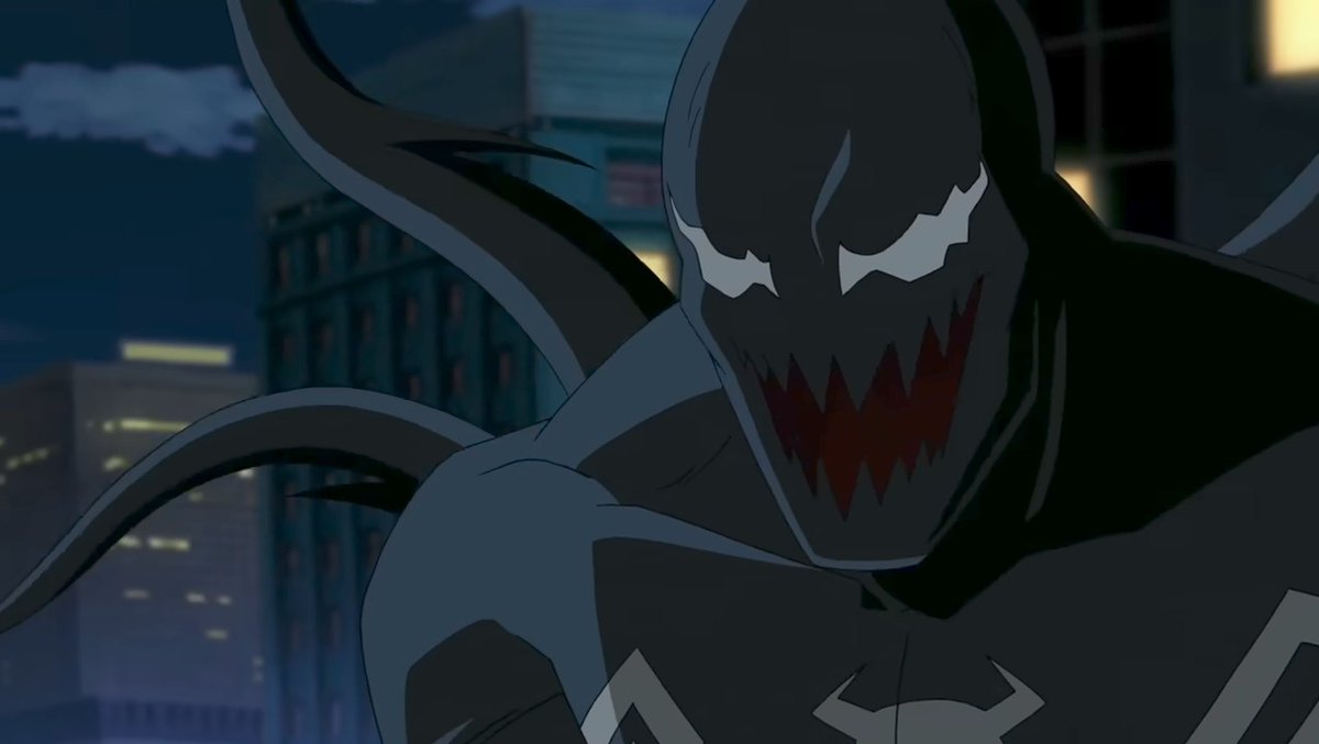The_GeekMan21's tweet photo. Como curiosidad, Peter adquirió un aspecto similar cuando se unió al simbionte en la serie de Ultimate Spider-Man ☝️🤓 https://t.co/XLBef5QQ3k