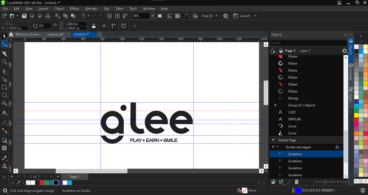 kaceyawa's tweet image. Day 3 of designing logos till I get better 🎯

Concept: glee — a play &amp;amp; earn platform that blends fun with rewards. The idea is simple: users play, enjoy the experience, and earn while at it.

Still refining my craft, but progress is progress 💡

#LogoDesign #BrandIdentity