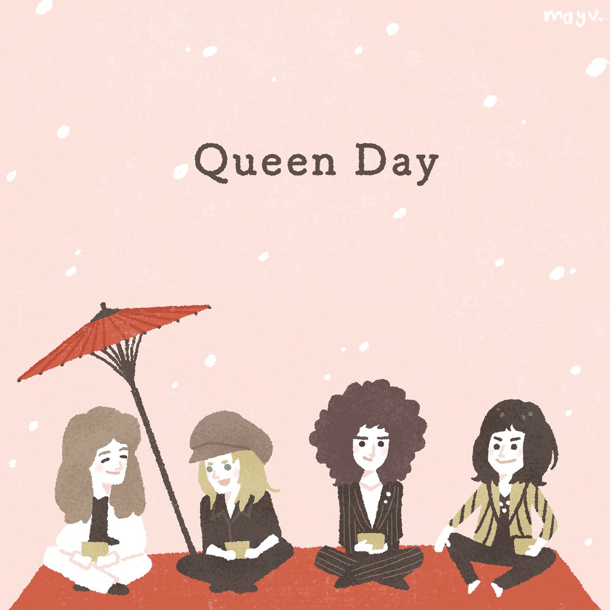 necorichan's tweet image. 今日は #クイーンの日 👑 再掲
#QUEEN