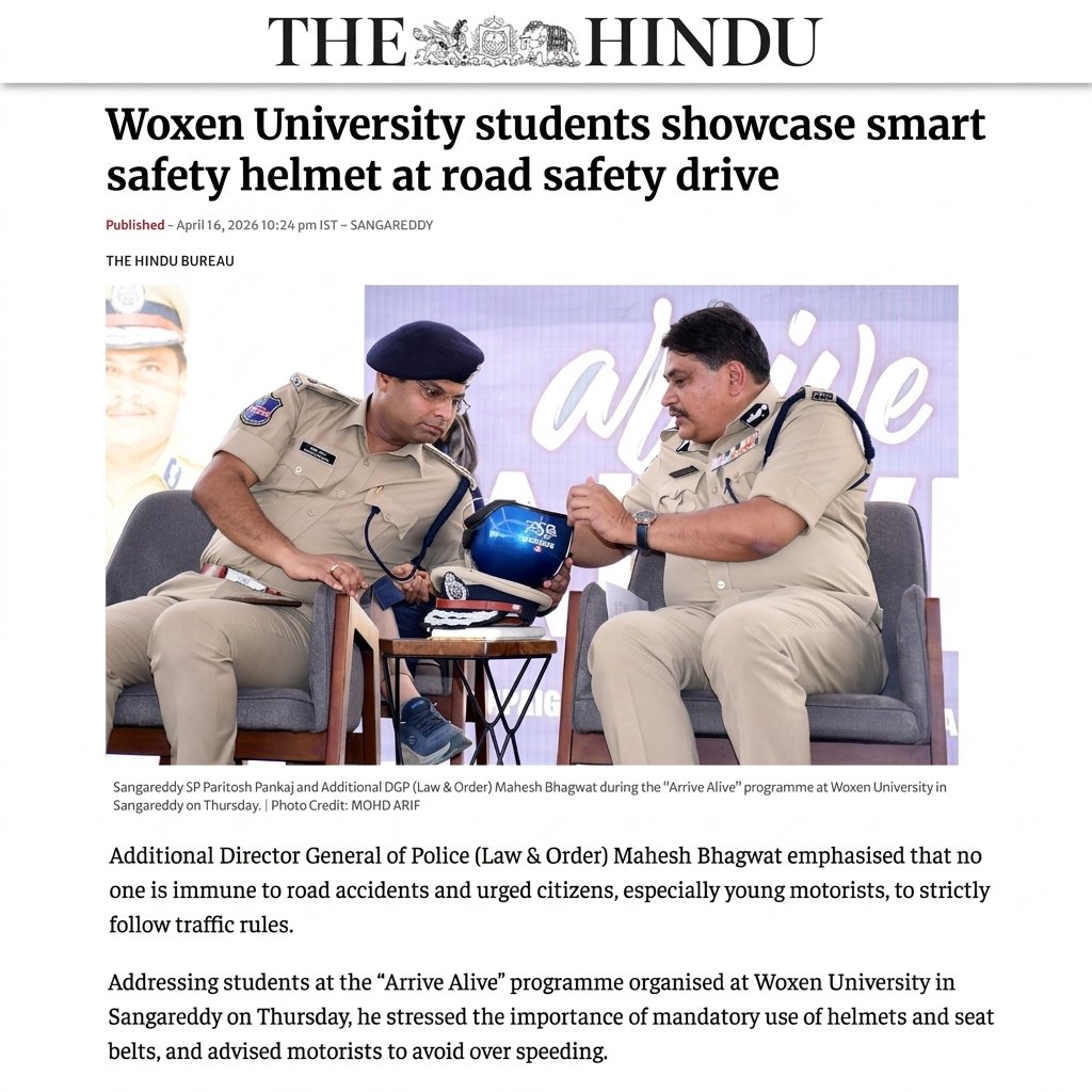 Woxsen University tweet media