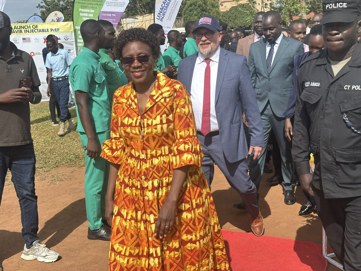 Happening Now. 
The official launch of Lenacapavir injectable PrEP in Lira City.  Lenacapavir is a long-term injectable antiretroviral medication used to prevent HIV. It's given by injection every six months. It's one of the new methods used for Pre-Exposure prophylaxis to