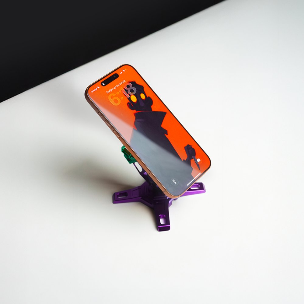 Elmehdi2G's tweet photo. MagSafe Phone Stand - CNC Aluminum Holder Adjustable Arm by peakzooc. https://t.co/CTOUdo5uvx