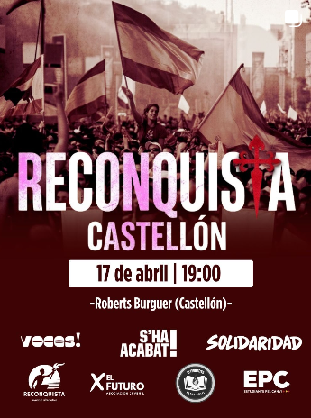 CASTELLÓ! 📢
Nos vemos esta tarde en este eventazo de <a href="/vocescastellon/">VOCES CASTELLÓN</a> 🗣️🏴 Una juventud que no se doblega, la que también lucha con <a href="/solidaridad_esp/">Sindicato Solidaridad 🇪🇸</a>
