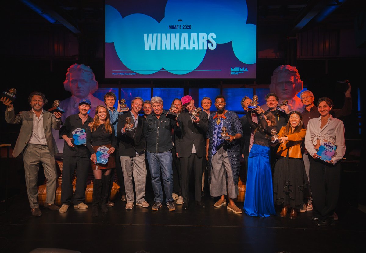 stwereld's tweet photo. 🇬🇧 Buma Music in Media Awards 2026 are announced!
https://t.co/TVyY5iokTQ

🇳🇱 Buma Muziek in Media Awards 2026 zijn uitgereikt!
https://t.co/TgkshFPTFs https://t.co/8EmoEHtnQP