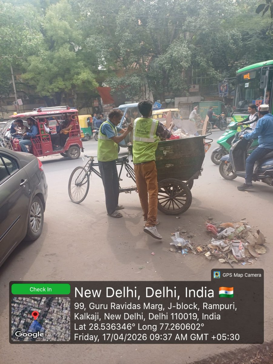 DCCNZMCD's tweet image. Regular cleanliness drives are being conducted to ensure cleaner, safe and well-maintained public spaces at central zone.   
#CleanDelhi
#SwachhDelhi 
#MCDinAction
