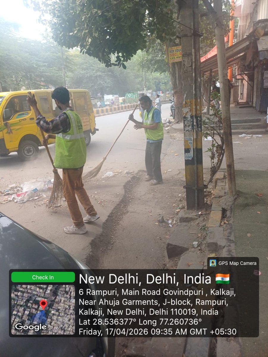 DCCNZMCD's tweet image. Regular cleanliness drives are being conducted to ensure cleaner, safe and well-maintained public spaces at central zone.   
#CleanDelhi
#SwachhDelhi 
#MCDinAction