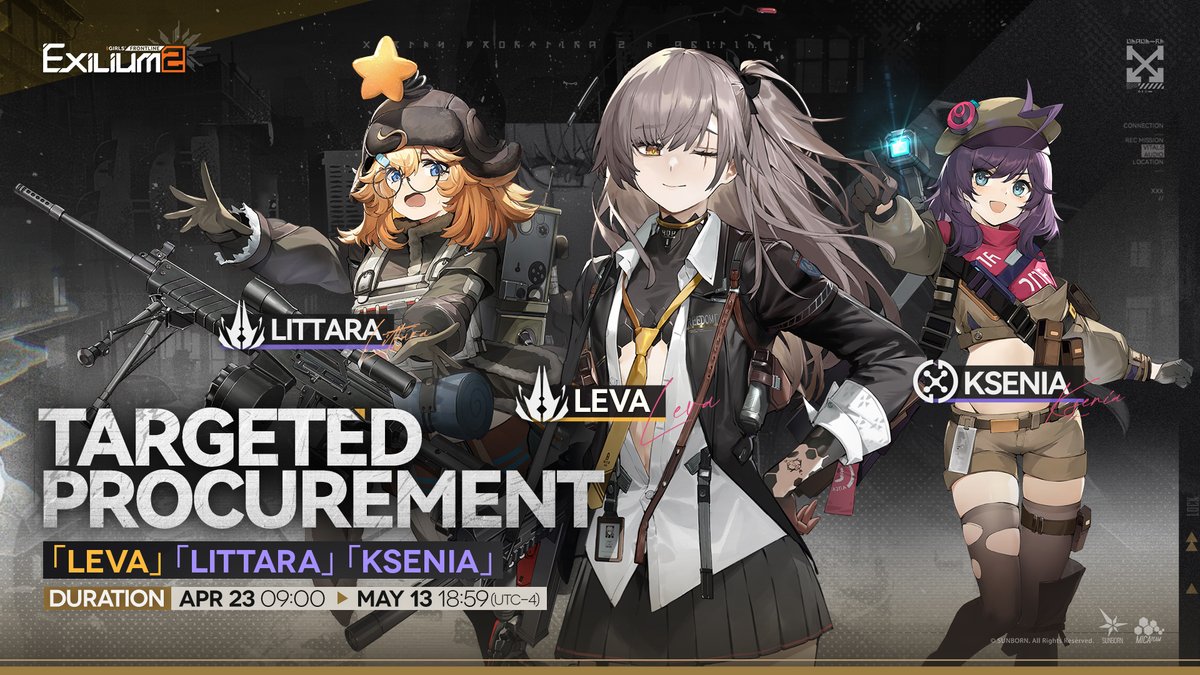 GIRLS' FRONTLINE 2: EXILIUM-EN Official tweet media