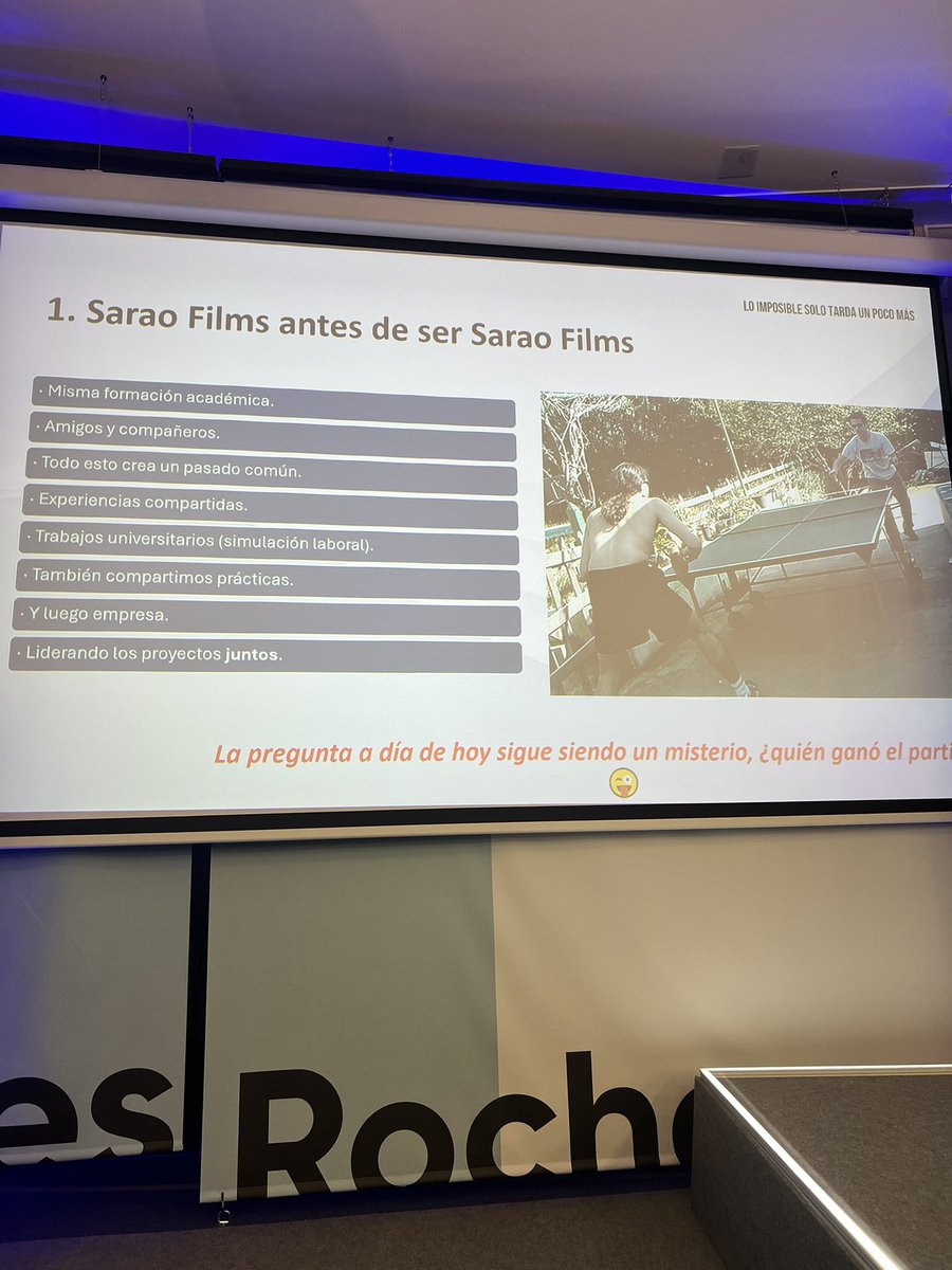 citmarbella's tweet image. Las historias que emocionan son las que conectan.

Así lo demostraron ayer Paco y José Carlos fundadores de  @saraofilms en su ponencia en las XI Jornadas de Liderazgo CIT Marbella en @lesroches_es 

#Storytelling #Marca #Liderazgo