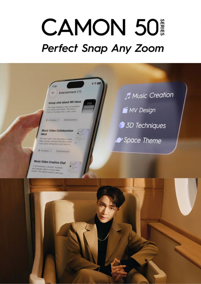 TecnoaiGlobal's tweet photo. NO ONE DOES IT LIKE Lay Zhang
NO PHONE DOES IT LIKE TECNO 😎📱
#张艺兴 #张艺兴💕 #lay #layzhang #LayZhang https://t.co/kcSuMQUyuO