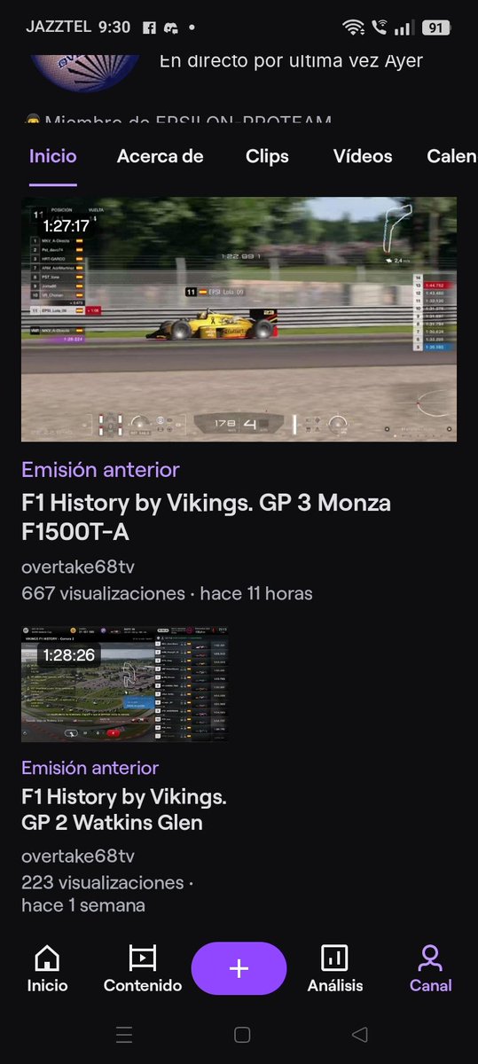 overtake68tv's tweet photo. Buenos días Guap@s
Hoy solo escribo para daros las GRACIAS a tod@s.
Ayer con vuestra ayuda reventamos todos los records en un directo de mi canal
Casi 700 visualizaciones.
Gracias Thanks Merci
Poco más tengo que decir.
#epsilonproteam
#vikings
#grada
Próximo Jueves más ❤️ https://t.co/hRNgyvDJO7