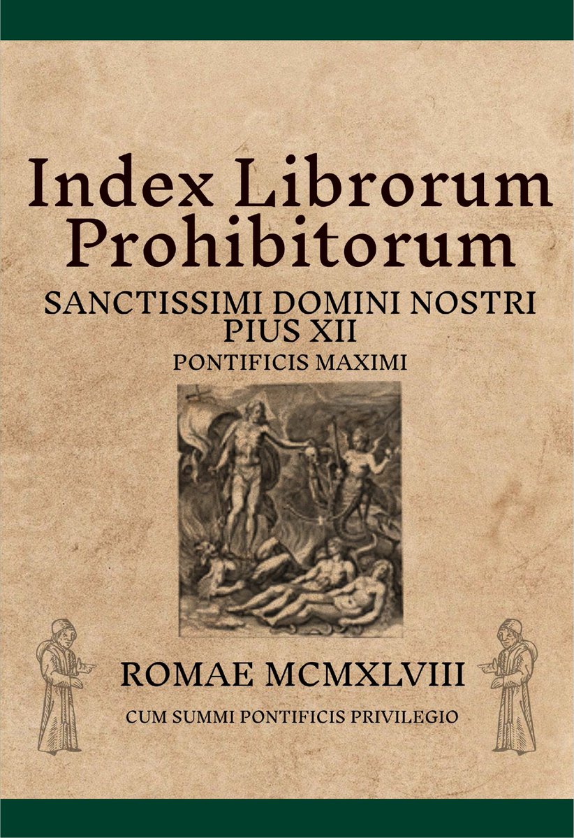 This is the Index of Prohibited Books, where the condemned Diary of Faustina remains, condemned. The wizard Montini waved his magic wand and did away with the list itself, and the Holy Office with it. That's the story they tell you. The truth is the book remains on the Index.
