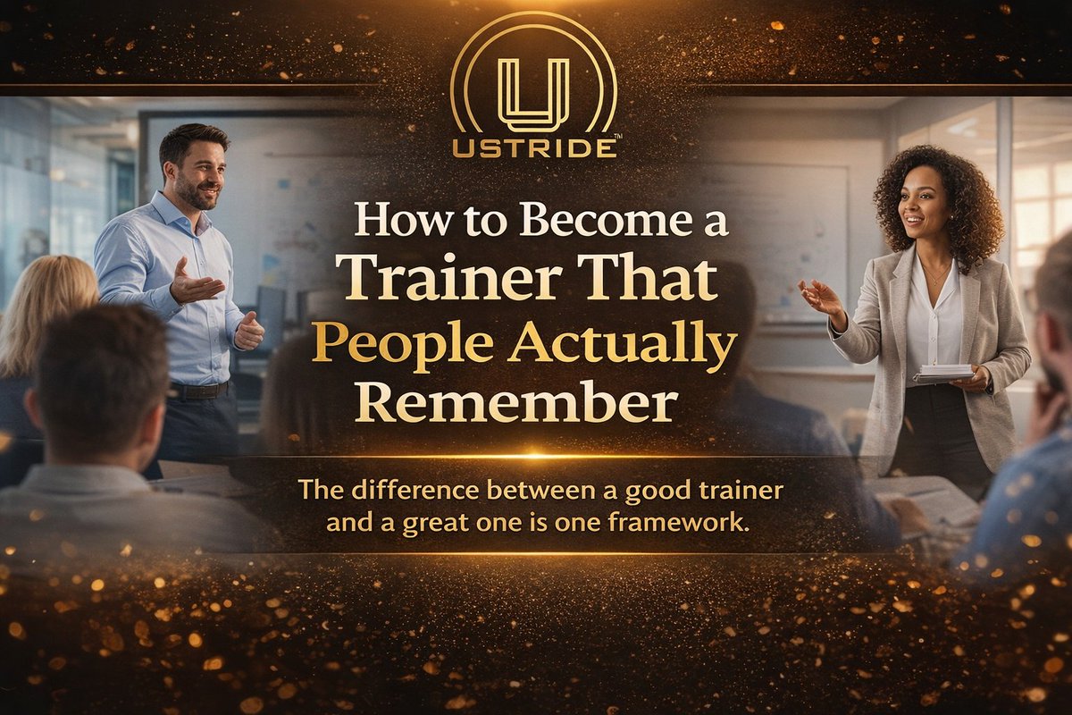 ustridetraining's tweet image. Most trainers deliver content.
Few create transformation.

#TrainTheTrainer #CorporateTraining #LearningAndDevelopment #LeadershipDevelopment #AdultLearning #InstructionalDesign #TrainerLife #HRCommunity #WorkplaceLearning #Ustride #elvinapinto