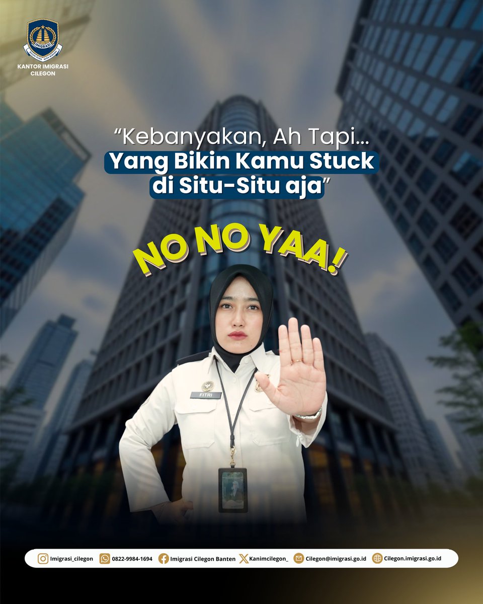 KanimCilegon_'s tweet image. Jangan sampai langkah sahabat mido terhenti hanya karena ragu. Mulai saja dulu—dari situ semuanya bisa berjalan.

#ImigrasiCilegon
#KontenViral
#Cilegon
#Paspor