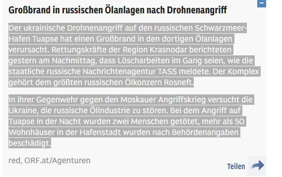 Wir sind journalistischer Dauer-Gehirnwäsche im #Ukraine #Krieg ausgesetzt: Klares pro-ukrainisches Framing durch „Gegenwehr“ und „#Moskauer Angriffskrieg“. Relativierungen wie „versucht zu stören“, aus 2 Kindern werden  „2 getötete Menschen“, mildern UA-Aktion und zivile Folgen.