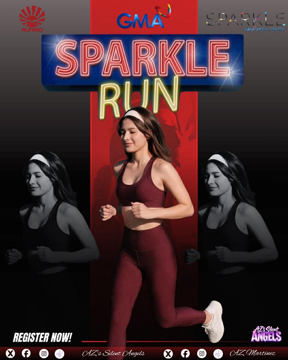 RUN WITH AZ AT SPARKLE RUN 2026🏃

Do you want to run alongside Az? She’ll be joining the Sparkle Run this May 30 at Quirino Grandstand—and it’s going to be extra special!

In support of Az, Az's Silent Angels will also be joining, so let’s make this run even more meaningful