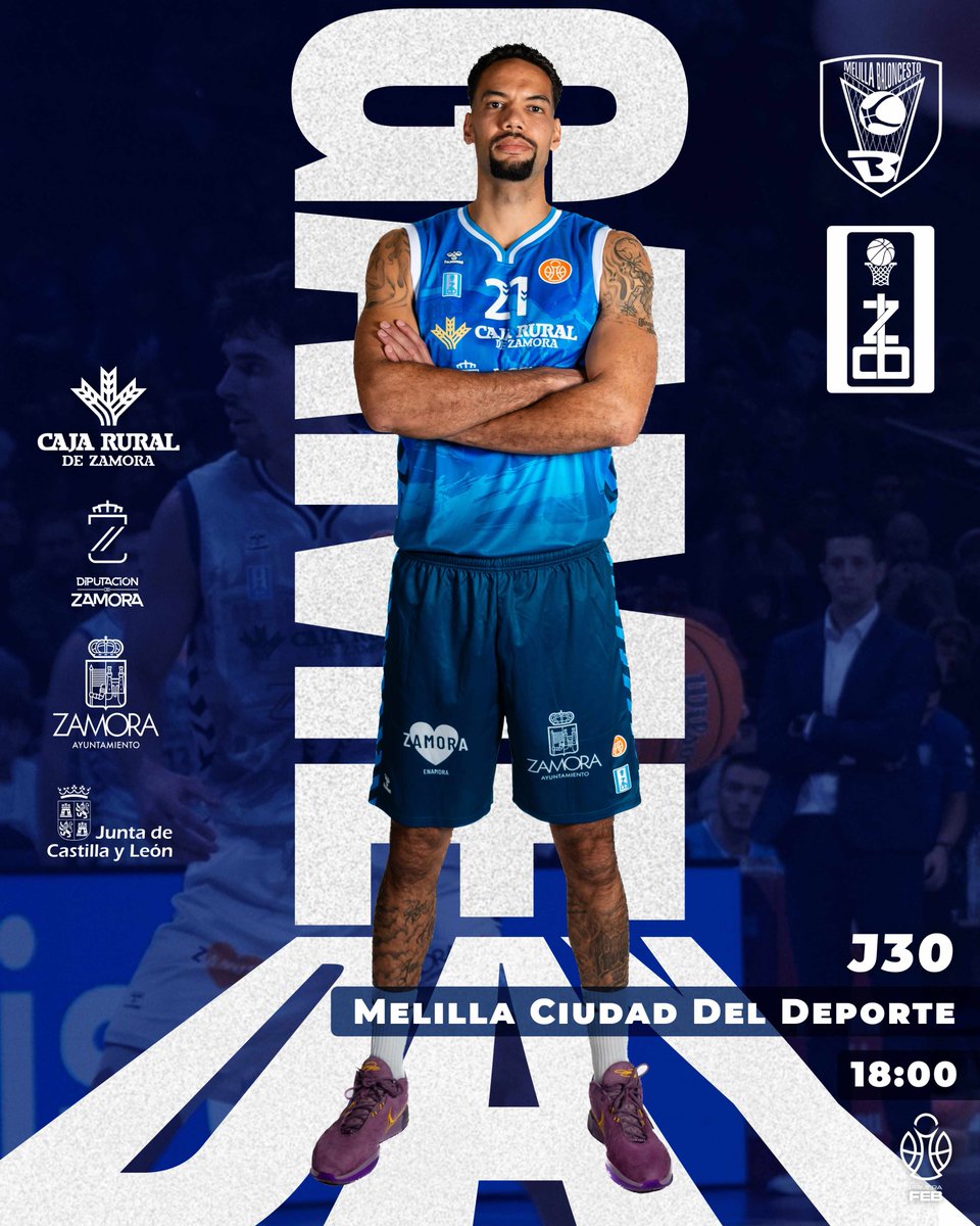 ClubBZAMORA's tweet photo. 🏀 𝗚 𝗔 𝗔 𝗔 𝗔 𝗔 𝗔 𝗔 𝗠 𝗘 𝗗 𝗔 𝗔 𝗔 𝗔 𝗔 𝗔 𝗔 𝗔 𝗬 🏀

40 minutos. Lejos de casa.
Pero una idea clara: Playoff 🚀

#PrimeraFEB #CBZamora https://t.co/OzsLa2ggY5