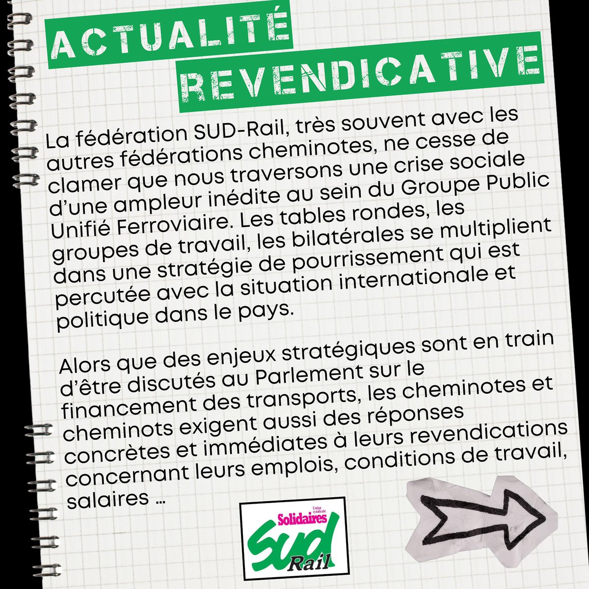 Fede_SUD_Rail's tweet image. 🚨 La pression monte de partout à la #SNCF ; les prochaines semaines risquent d’être sous très haute tension. @JeanCASTEX [1/2]