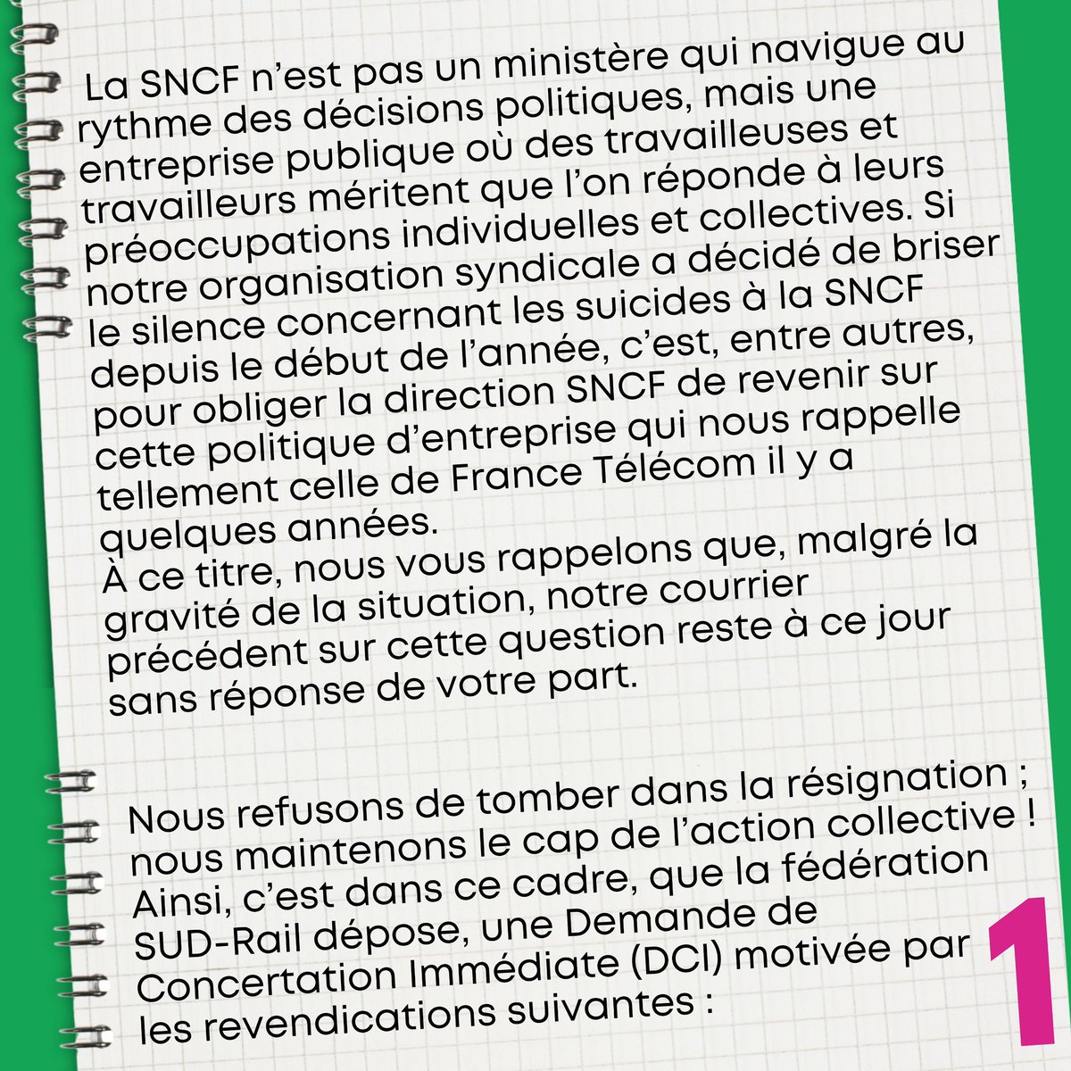 Fede_SUD_Rail's tweet image. 🚨 La pression monte de partout à la #SNCF ; les prochaines semaines risquent d’être sous très haute tension. @JeanCASTEX [1/2]