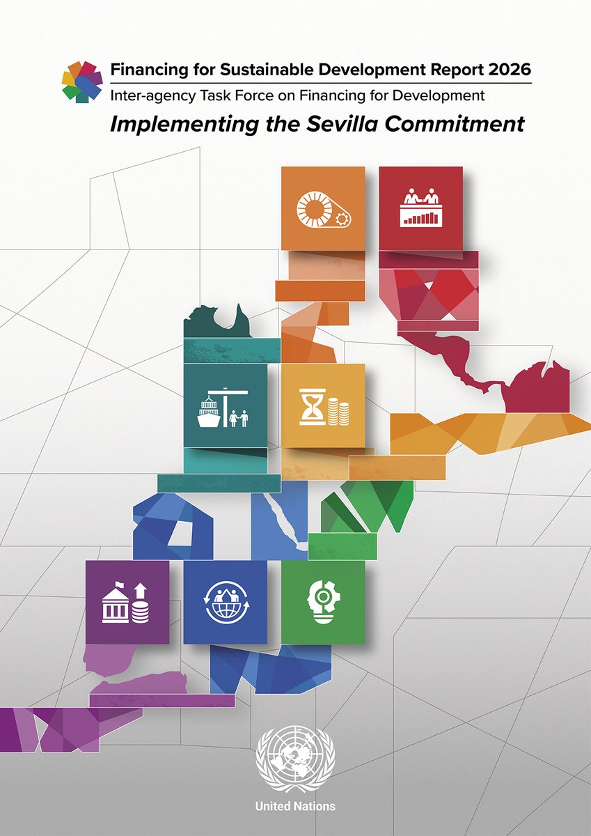 unctadwif's tweet photo. Financing challenges are holding back the #GlobalGoals, from rising trade barriers to growing global fragmentation.

The Sevilla Commitment provides a roadmap to close financing gaps and restore the path to sustainable development.

🔗 https://t.co/uvOtMmcld9

#FinancingOurFuture https://t.co/WvF8ps0koS