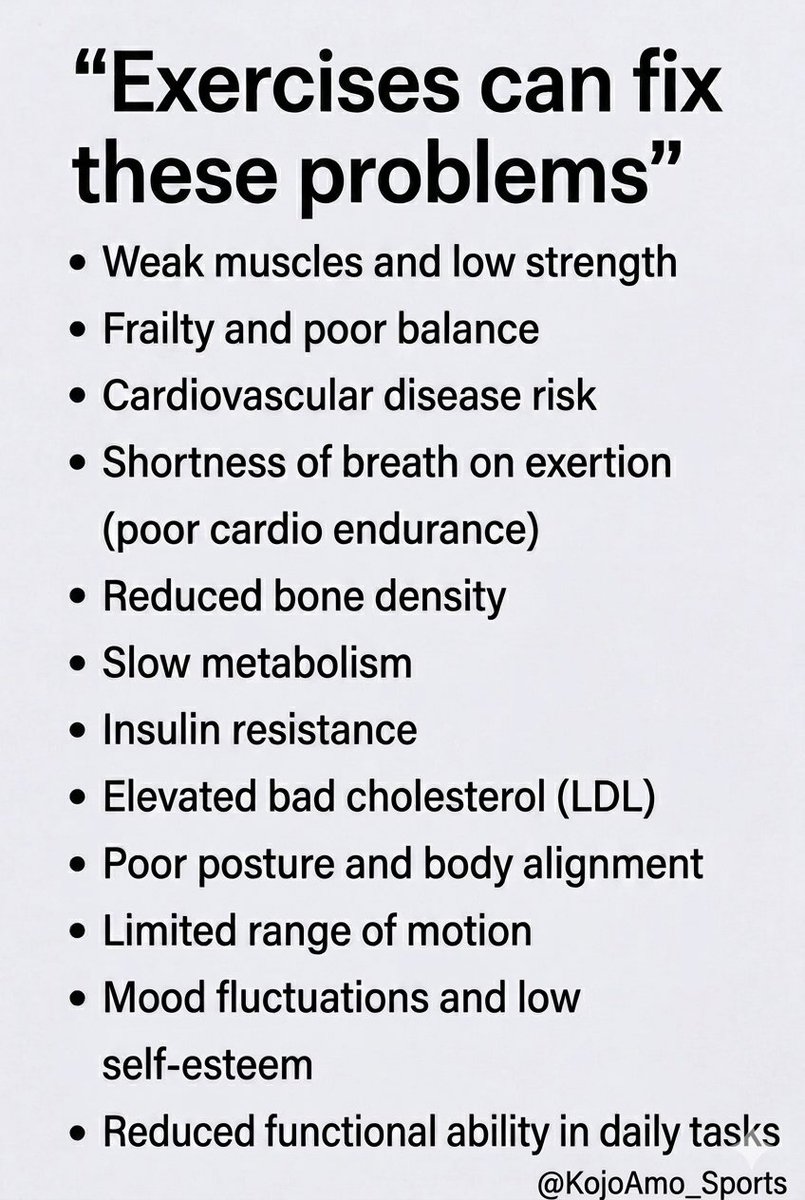 KojoAmo_Sports's tweet image. This is why i encourage you to stay active. 
Your health is your wealth ✨️ 

#StayActive