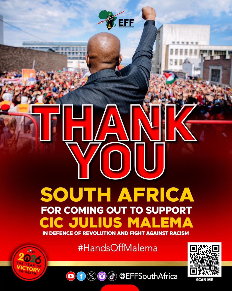 Economic Freedom Fighters tweet media