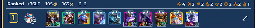 MiroviTFT's tweet photo. Reached Plat on day 2 and did it without touching my Asol in 25 games. I'll continue to advance the Ezreal agenda until challenger🫡 https://t.co/4roINkeUSm