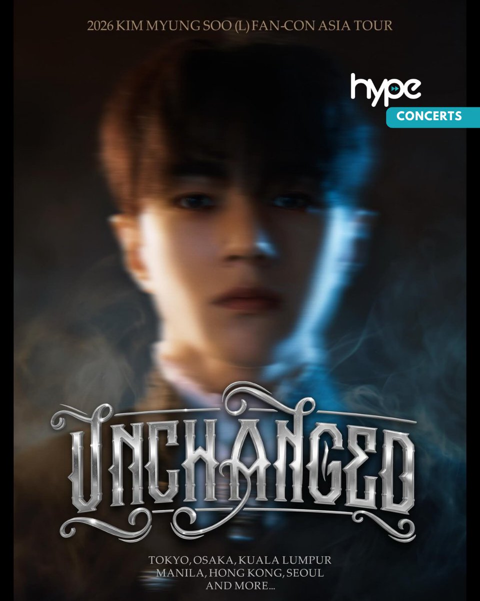 HypeMY's tweet image. Get ready, Malaysian OVEs and INSPIRITs, because #KimMyungsoo #김명수, a.k.a #L #엘 is coming our way later this year! The singer-actor recently announced his #Unchanged fan-con Asia tour, revealing that he will be returning to Kuala Lumpur soon! Detailed information, including