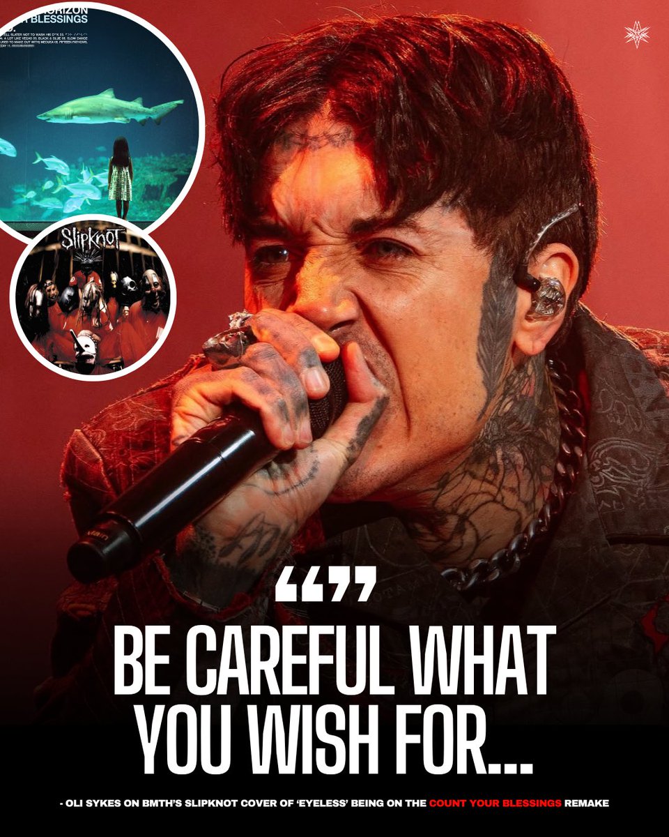 Oli Sykes has responded to a video calling for Bring Me The Horizon’s cover of Slipknot’s “Eyeless” to be included on the Count Your Blessings: Repented release.