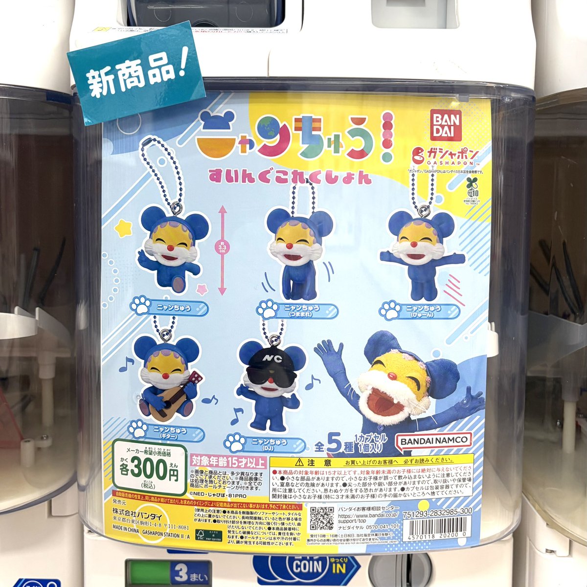 ニャンちゅうさま専用 💊カプセルトイ 《新商品入荷のお知らせ》 ＊ニャンちゅう！すいんぐ