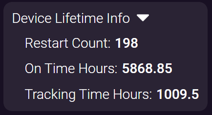 RODO1308's tweet photo. After 1 000 usage hours of the @FluxposeVR trackers i can say they have been incredible reliable. Not a single hardware failure and tracking been great.

The #FluxPose trackers keeps track of usage hours much like a hard drives Smart info does. And is an very fun statistic! https://t.co/9qpOA9S6oy