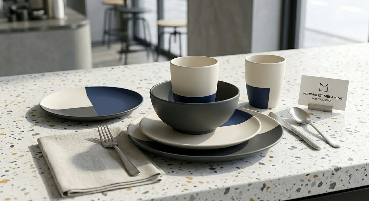 sebestmelamine's tweet image. Modern geometric matte melamine tableware collection for B2B wholesale 📦
Unique color-block design, heavy-duty durable melamine, restaurant-grade quality.

sebest.cn
#DiningTableInspo
#TableSettingIdeas
#KitchenDesign
#WholesaleHomeGoods
#FoodSafeTableware