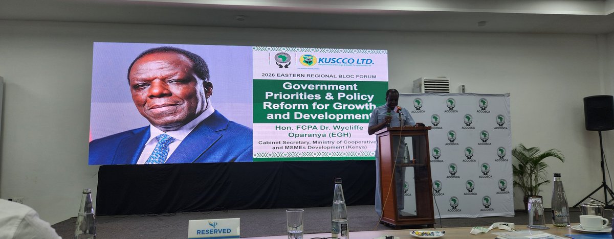 Evansnyagah's tweet photo. @citizentvkenya partnering with @accosca &amp; @kuscco for the 2026 Estern Regional Bloc Forum themed "Building Resilience &amp; Sustainability within Credit Union Ecosystem" https://t.co/BLxSdPQ6H0