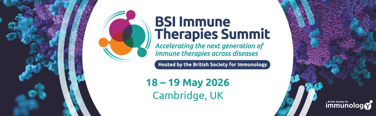 RCPath's tweet image. The @britsocimm BSI Immune Therapies Summit brings together sector leaders to discuss novel approaches and future challenges in immune therapies research. Expand your network, share current insights and trends in immune therapy development. 
Join: ow.ly/Xku350YFBU1 #cpd