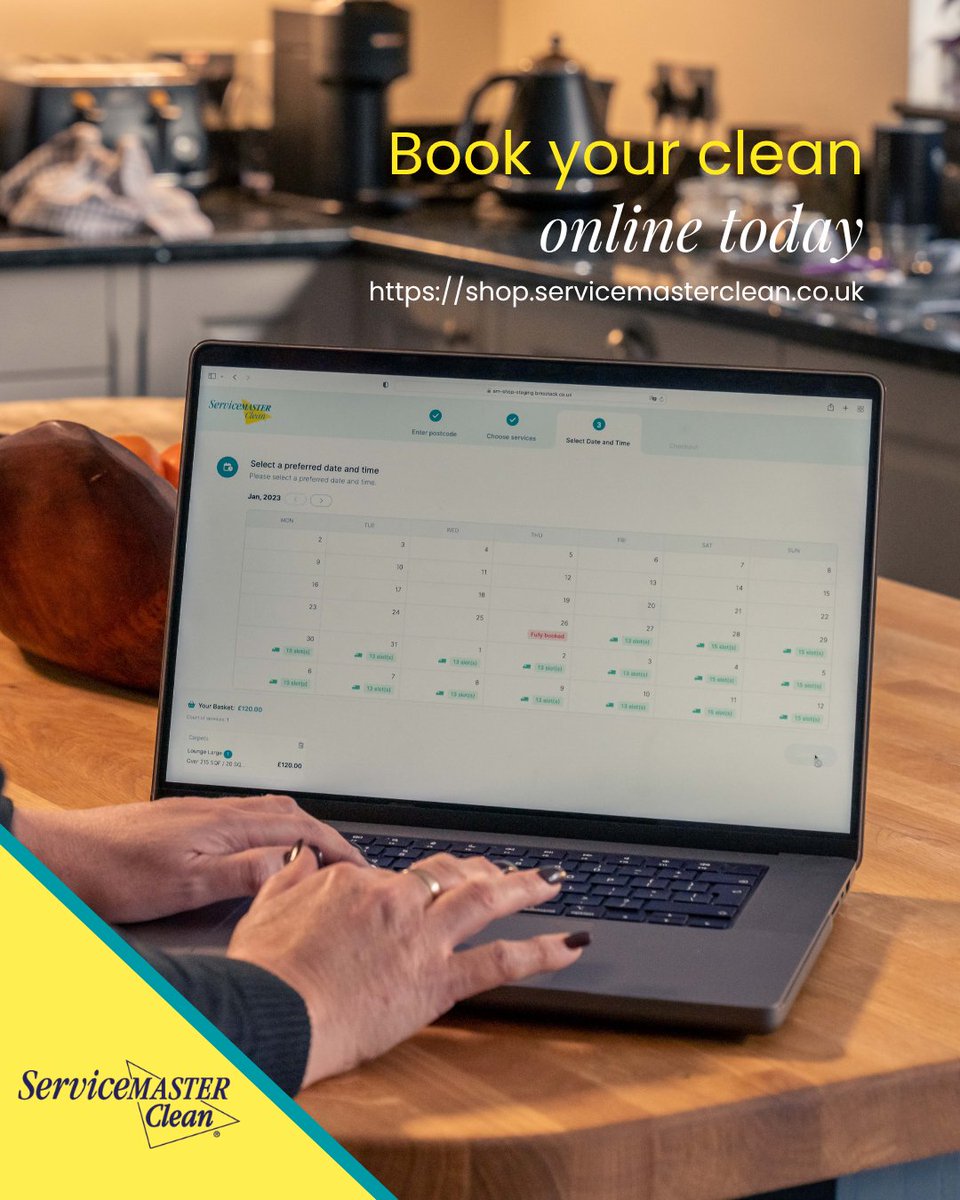 SM_CleanUK's tweet image. Quick, simple, and convenient.
Your next clean is only a few clicks away.

shop.servicemasterclean.co.uk

#ServiceMasterClean #BookNow
