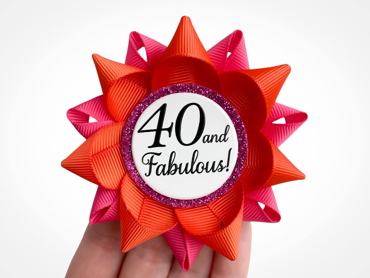 PPerceptions's tweet image. 40th Birthday Party Pin, Handmade Orange &amp;amp; Hot Pink, Milestone Bday Gift tuppu.net/936ec5e1 #handmadegifts #partyplanning #shopping #events #eventplanning #Etsyshop #babyshower #weddings #shoppingonline #shopsmall #FortiethBirthday