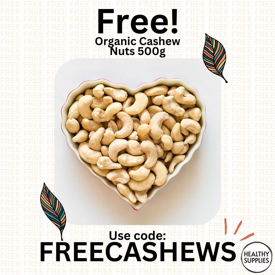 healthysupplies's tweet image. Crunch your way to a healthier you with our special offer! 🌟 Get 500g of FREE organic cashews when you spend £40 and use the code FREECASHEWS. Don't miss out on this nutty goodness. Shop now and elevate your snacking game! #HealthySnacking 🥜🛒
🔗 healthysupplies.co.uk/free-organic-c…
