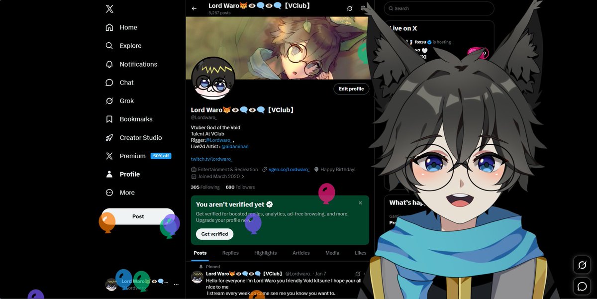 Lord Waro🦊👁️‍🗨️👁️‍🗨️【VClub】 tweet media