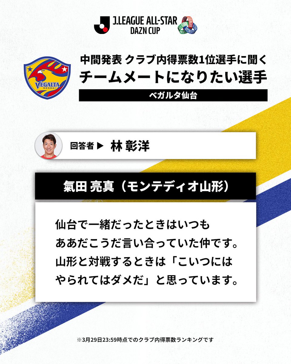 ベガルタ仙台【公式】 tweet media