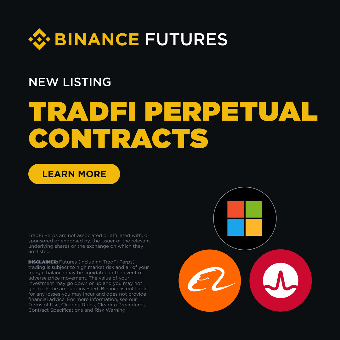 Binance tweet media