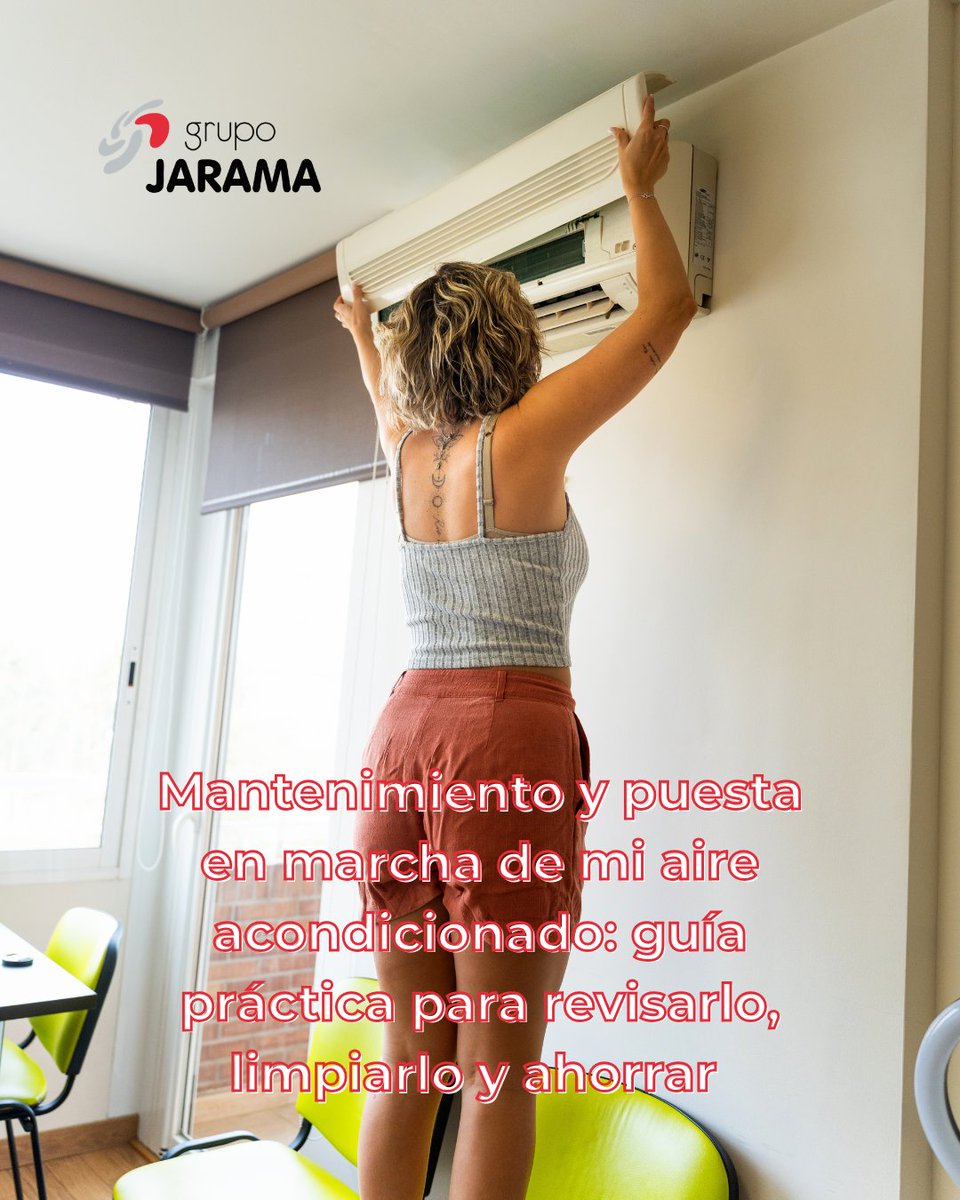 ❄️ ¿Listo para encender el aire… o mejor revisarlo antes? 🔧

Un filtro sucio o un desagüe atascado pueden cambiarlo todo.

👉 Lee nuestro último post y evita problemas este verano. grupo-jarama.com/blog/mantenimi…

#AireAcondicionado #Mantenimiento #Climatización #GrupoJarama