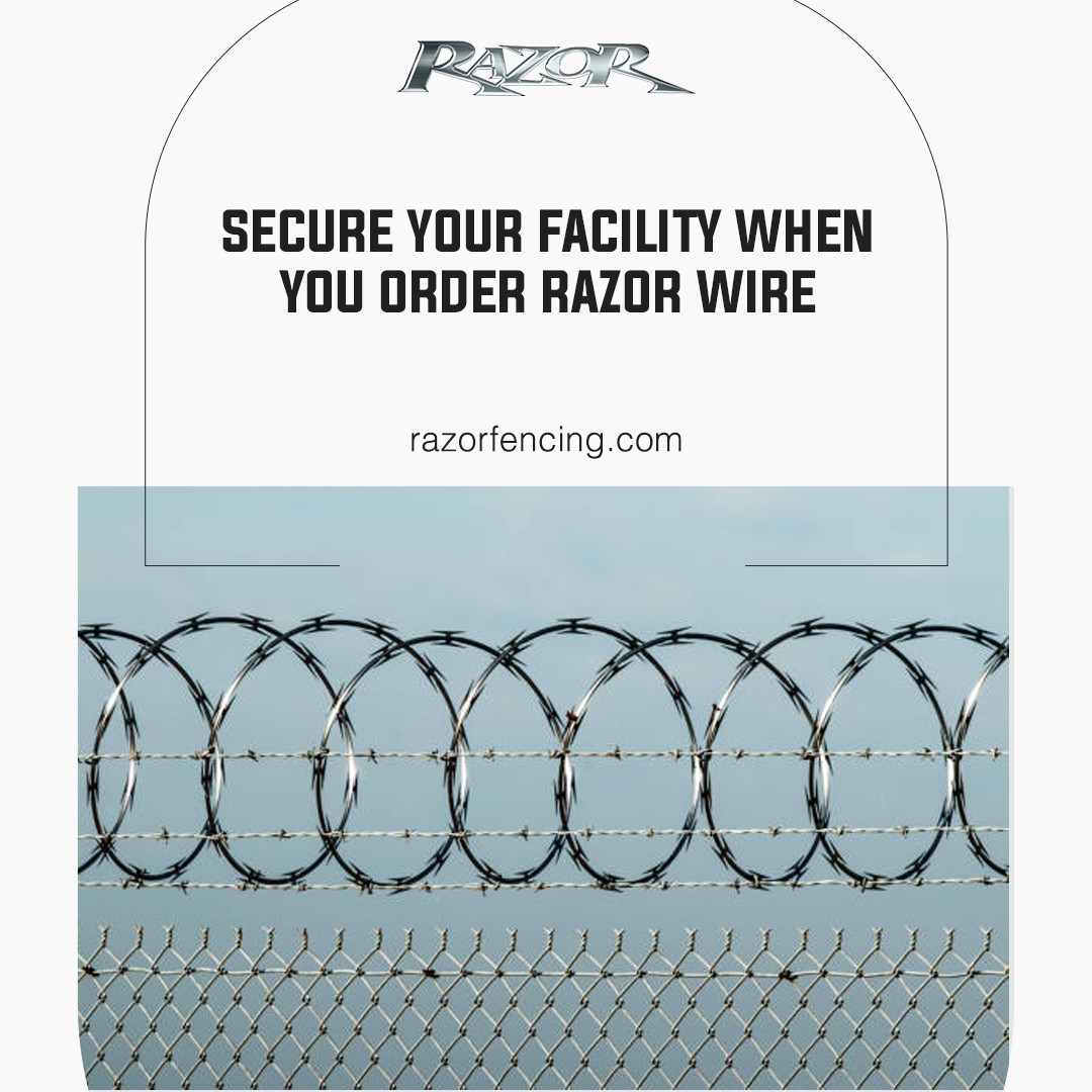 fencing_razor's tweet image. Strengthen your boundaries with high-quality razor wire. We provide corrosion-resistant materials engineered to maintain sharpness and deterrence in harsh environments.

Visit Razor Fence Screen online.
razorfencing.com

#RazorWire #RazorFenceScreen #AssetSecurity